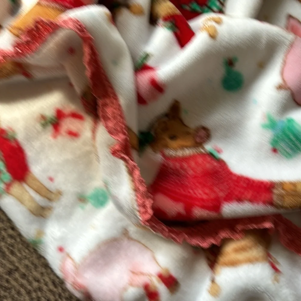 Holiday Velvet Plush Throw